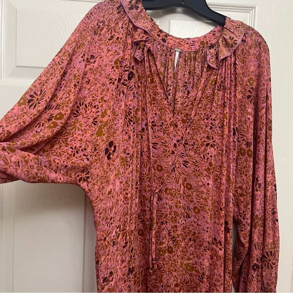 NWOT Free People feeling groovy Maxi dress - Picture 6 of 13
